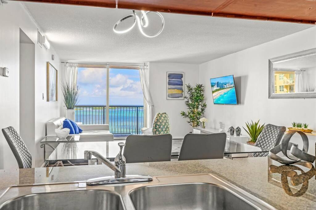 Incredible Ocean View 3 Bedrooms Unit Miami Bagian luar foto